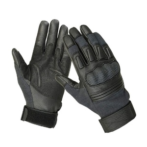 Guantes Tácticos de Cuero para Hombre BARCO LEATHER INDUSTRY, Dedos Completos, Antideslizantes, Transpirables, Correa de Muñeca Ajustable, Uso en Exteriores BLI-2478 - Product Image 1