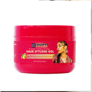 Gel Coiffant Sans Alcool Fixation Extra Forte pour Tresses et Cheveux Doux, Nouvelle Étiquette, Huile d'Olive Hydratante, Tenue Forte pour Cheveux Secs - Product Image 2