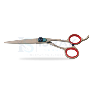 Ciseaux de coiffure professionnels en acier inoxydable, lame tranchante, manche long, pour droitiers, outil de coupe de salon - Product Image 1