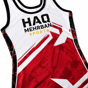 Singlet de Lucha Libre Sublimado Personalizado |   Uniforme de Lucha Libre Personalizado OEM |   Ropa de Compresión Transpirable para Competición - Product Image 3