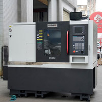 Machine de tournage CNC à lit incliné à grande vitesse et à faible encombrement CKD46 pour usage commercial