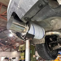 MAINTEC N1 Evrensel Paslanmaz Çelik 304 Yüksek Performanslı Egzoz Tuning Susturucusu-Yeni Özelleştirilebilir Düz Boru, KORE'de üretilmiştir