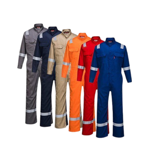 Traje de trabajo de Ropa ignífuga ligera de ALTA CALIDAD, mono uniforme, ropa de trabajo, soldadura resistente al fuego, MOQ BAJO, OEM/ODM - Product Image 3