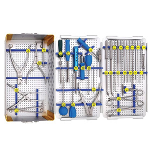 Conjunto de Implantes Espinales: Tornillos Pediculares de Titanio, Varillas, Ganchos, Conectores Cruzados, Set Quirúrgico de Fijación Ortopédica - Product Image 3