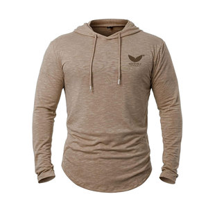 High Performance Winter Gym Hoodies Moisture Wicking 100% Polyester Slim Fit Breathable Eco-Friendly Custom Branding Workout - Product Image 1