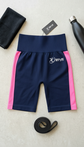 กางเกงขาสั้นออกกำลังกายสำหรับผู้หญิง ระบายอากาศได้ดี เอวสูง เป็นมิตรกับสิ่งแวดล้อม กระชับสัดส่วน เหมาะสำหรับฟิตเนส ยิม โยคะ ช่วยยกกระชับสะโพก - Product Image 6