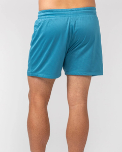 Shorts en maille pour homme coupe décontractée 2026 avec poches latérales, taille élastiquée, 100 % polyester, pour un confort et un style athlétique - Product Image 4