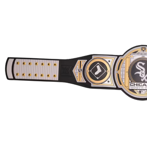 เข็มขัดแชมป์ชิคาโก้ ไวท์ซ็อกซ์ แบบปรับแต่งได้ เข็มขัดเบสบอลและมวยปล้ำคุณภาพสูง เข็มขัดแชมป์กีฬาสำหรับนักสะสมและแฟนๆ - Product Image 5