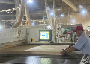 Panneaux en bois massif de caoutchouc écologiques à joint en os, directement de l'usine, pour tiroirs de cuisine et armoires de chambre - Product Image 5