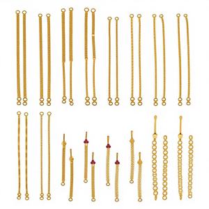 LISA JEWELLERS Tobillera Payel de oro macizo de 22 quilates para mujer |   Diseño Tradicional Indio |   Hecho a Mano |   Ropa de Uso Diario |   916 HALLMARK - Product Image 4