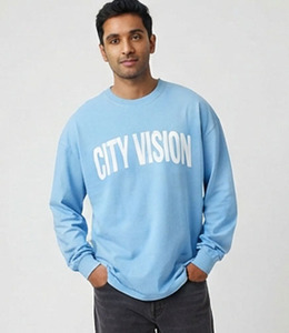 Men's Long Sleeve Tee Casual 100% Cotton <b>Baggy</b> Crew Neck 280 GSM Printed t shirts Casual Polyester Oversize Streetwear <b>tshirts</b> - Product Image 4