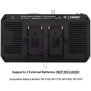 Boîtier de capture vidéo HD avec entrées HDMI, DVI, SDI, RCA/AV, VGA et YPbPr, enregistrement 1080P60, écran LCD 7 pouces, capture vidéo MP4 - Product Image 3