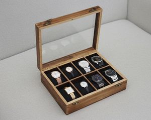 AHTE MANUEXPO UR-065 Wooden Watch Box <b>Storage</b> Jewelry Case Timepiece Display Luxury Indian Rosewood Organizer Handmade <b>Cushions</b> - Product Image 5