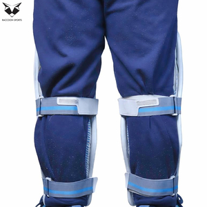 New Arrival Pro Grade Lightweight Shock Absorption Cricket Batting <b>Pads</b> Comfortable Breathable Adjustable Straps Custom Logo - Product Image 4