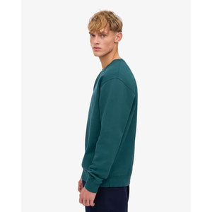 Men High Quality 420G Heavy Weight Solid <b>Sweatshirt</b> Winter Fleece Warm Loose Top Heavy Fleece Winter Custom Plain <b>Sweatshirt</b> - Product Image 3
