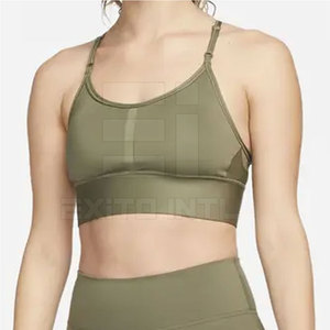 2026 Best Quality Fitness Sport Bra Pakistan Made New Design Gym Wear Sports Women Bra <b>Top</b> Quality Fitness Bra Custom Made - Product Image 5