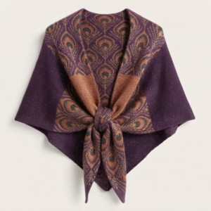 Chal de punto cálido y suave de alta calidad para invierno, manta extragrande para mujer, bufanda, capa, poncho, venta al por mayor para proveedores - Product Image 1