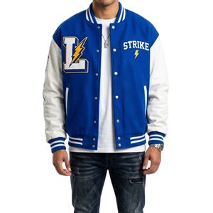 High Quality Breathable Orange Black Hooded Varsity Jacket Tigers Embroidery Letterman Coat Heavyweight <b>Fleece</b> Baseball Jackets - Product Image 3