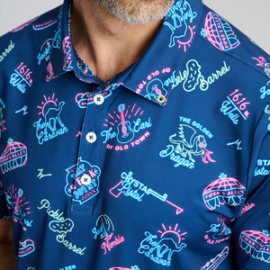Chemises de golf pour hommes avec impression personnalisée, dernier design, logo brodé, design personnalisé, polyester et élasthanne - Product Image 5