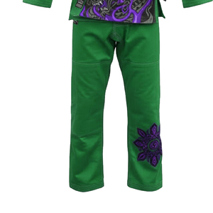 High Quality Custom Made Cotton Bjj Gi Pearl Weave Judo Gi Kimono Sportswear Martial Art Jiu Jitsu Uniform For Adults Kids Front - Product Image 6