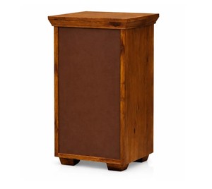 Hand-Carved Geometric 2-Drawer <b>Table</b> | Factory Direct Solid Wood Carved <b>Bedside</b> Nightstand | OEM ODM Jodhpur India - Product Image 6