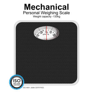 Pèse-personne mécanique 130 kg, balance analogique pour cliniques, gymnases, hôpitaux - Product Image 6