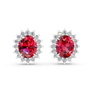 Boucles d'oreilles en argent 925 avec diamant de laboratoire pour femmes, certifiées IGI, RJC, ODM, OEM, fabricant éthique de bijoux fins, vente en gros EA502229 - Product Image 5