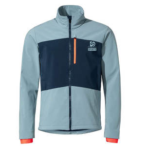 Diseña Tu Propio Logotipo, Chaqueta Softshell con Cuello Alto y Logotipo Frontal, Colores y Tallas Personalizadas, Venta al Por Mayor para Adultos, Servicio OEM - Product Image 1
