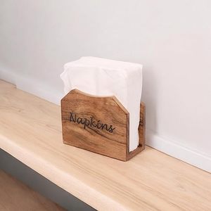 luxury wooden rectangle <b>tissue</b> <b>box</b> <b>tissue</b> organizer handcrafted natural finish home decor for restaurant cafe - Product Image 5