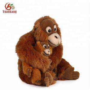 Peluche Orang-outan Personnalisée Premium 2026, Remplissage Coton PP, Jouets Singe Suspendus - Product Image 1