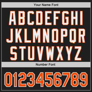 Exclusive Black Orange Baseball Team <b>Shirt</b> Full Button <b>Bird</b> Eye Mesh Personalized Logo Name Number Worldwide Wholesale - Product Image 4