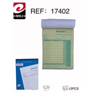 Libro de Facturas de Papel Autocopiativo - Product Image 2