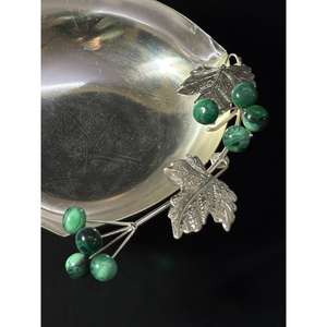 Bol de service élégant pour dattes et chocolats, fait main, motif baies, idées nouvelles et innovantes pour une expérience culinaire de luxe - Product Image 4