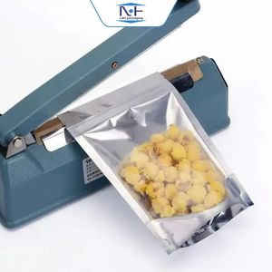 Excellent matériau HDPE résistant à l'humidité, fabrication OEM/ODM au Vietnam, soufflet latéral, qualité alimentaire, fermeture éclair supérieure, protection robuste et économique LQ APN - Product Image 3