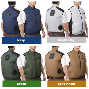 Gilet de travail ventilé avec plaque de refroidissement, vêtement climatisé avec ventilateur USB pour le travail en extérieur (batterie non incluse) - Product Image 6