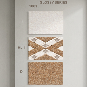 Carreaux muraux de salle de bain en céramique numérique bleu moderne 200x300 à prix avantageux, provenant d'un fabricant de carreaux brillants émaillés 20x30 12x8 - Product Image 2