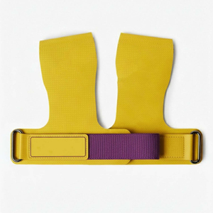 Customized Logo Design Non-Slip Summer Gym Gloves Metal Leather Silicone Microfiber Cotton Palm Guard Cross Fit Weight Portable - Product Image 1