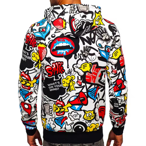 Fournisseur pakistanais de sweats à capuche pour hommes en sublimation, streetwear, nouvelle mode, sweats à capuche pour hommes en sublimation de haute qualité - Product Image 5