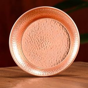 Bol en cuivre poli fait main, design traditionnel chinois, vaisselle en métal pour cadeau, bol en cuivre vintage, vaisselle en métal - Product Image 3