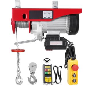1320 Lbs 328 ft Wireless Electric <b>Hoist</b> Crane Winch 14 ft Wired Remote 12V DC Motor 2000lb Load Capacity 24V Strap for Auto - Product Image 6