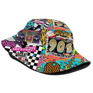 หมวกบักเก็ตสีพื้นขายดี สวมใส่สบาย ระบายอากาศได้ดี ผลิตจากผ้าฝ้าย 100% เหมาะสำหรับชายหาด ตกปลา กิจกรรมกลางแจ้ง ท่องเที่ยว ป้องกันแสงแดด - Product Image 2