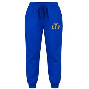 Pantalones Deportivos Personalizados Sigma Gamma Rho para Mujer, Pantalones Deportivos de Felpa para Hermandades Griegas, Pantalones Deportivos Casuales con Logotipo Personalizado al por Mayor - Product Image 1