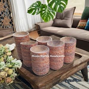 Cuenco de tallado de esteatita de todo tipo, el mejor mayorista indio, con forma redonda, uso para el hogar y el hotel, herramientas de cocina, artículo de colección - Product Image 1