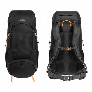 Sac à dos d'extérieur 40L pour accessoires vestimentaires, sac de voyage imperméable en softshell personnalisé, sac à dos léger avec bretelles doubles réglables - Product Image 2