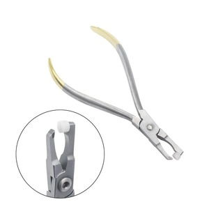 Pinza para quitar bandas de ortodoncia dental, instrumento removedor de brackets de ortodoncia dental de cabeza larga - Product Image 1
