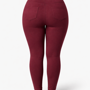 Bulk Plus Size <b>Jeggings</b> with Pockets <b>for</b> <b>Women</b> - OEM Manufacturer & Factory Direct Supplier - Product Image 2