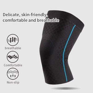 Genouillère réglable conçue pour le soutien, le confort et la compression pendant les entraînements, les sports et les mouvements quotidiens - Product Image 6