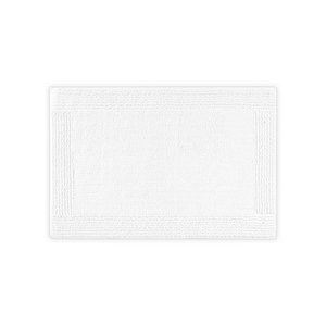Tapis de bain rectangulaire en coton, minimaliste, uni, 100% coton, fabriqué à la machine, réversible - Product Image 2
