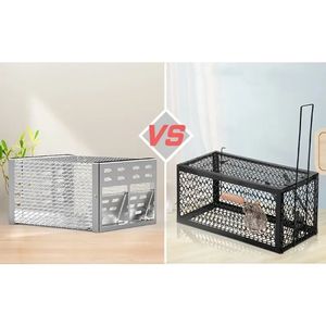 Trampa para Ratones Automática de Doble Entrada, Diseño Reutilizable de Captura y Liberación, para Uso en Interiores/Exteriores, Construcción de Hierro Resistente a la Oxidación - Product Image 2