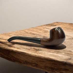 Pipe à fumer en bois faite à la main, forme naturelle, rustique, artisanale, objet de collection - Product Image 5